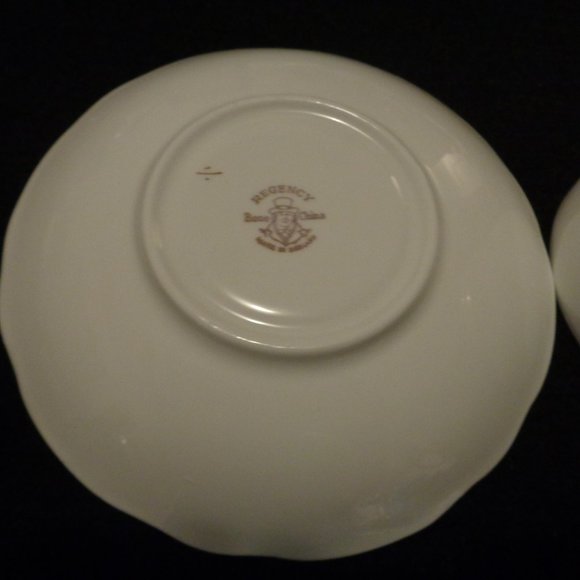 ACORNS & LEAFS ENGLISH BONE CHINA CUP & SAUCER - Picture 3 of 6